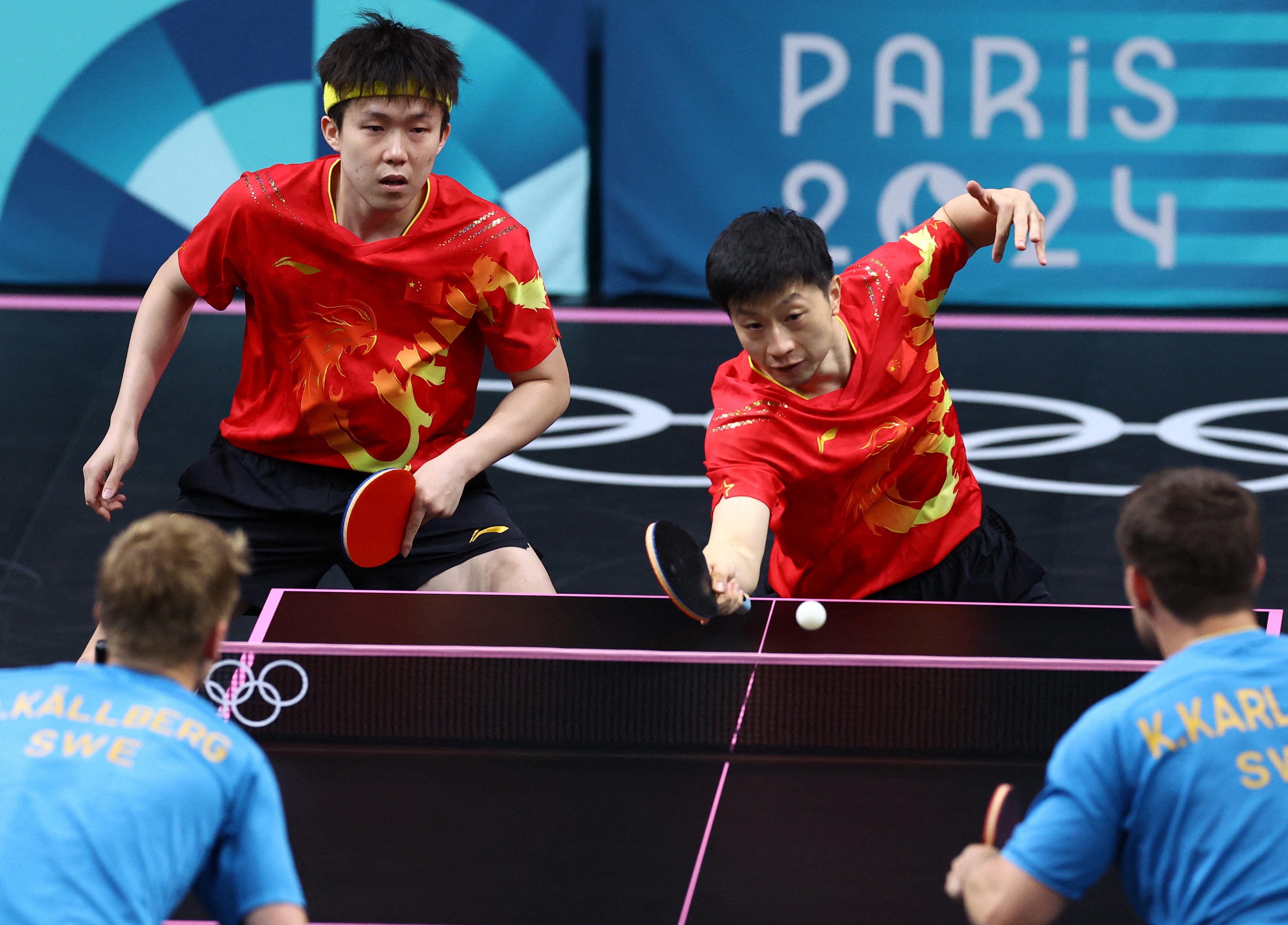 瑞典队轻取葡萄牙队，马龙统治全场